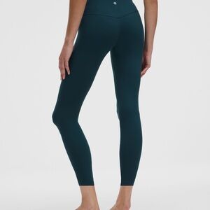 Lulu lemon blueish/teal align legging 25”